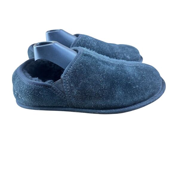 UGG Mens Scuff Romeo II Solid Lined Suede Casual Slipper...